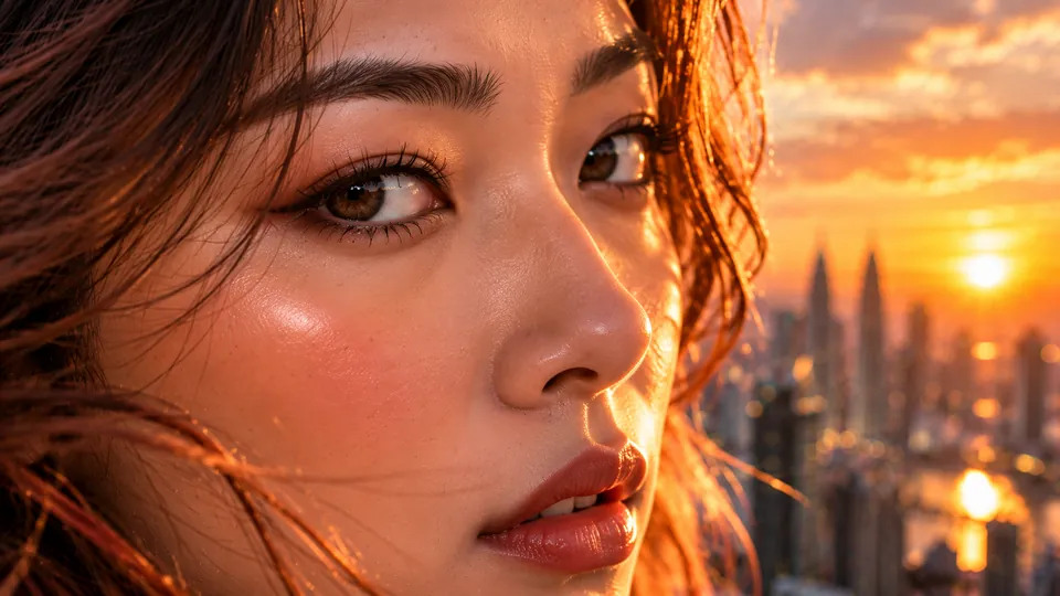 Extreme Close-Up: A single detail: eyes, lips, hands, a texture.